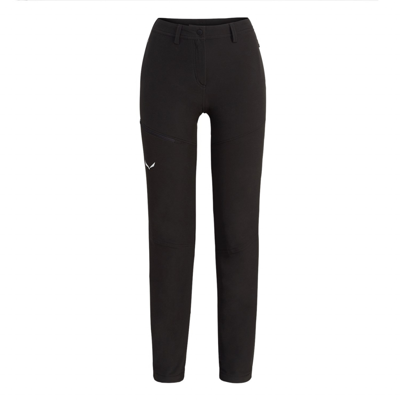 Pantalones Softshell Mujer Chile - Salewa Puez Dolomitic Durastretch 2 - Negras - PFKJ-97150